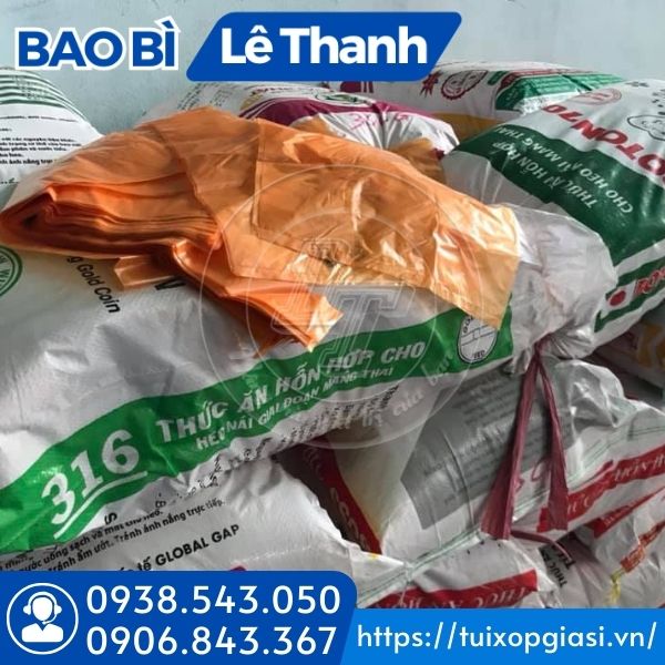 Túi bóng mỡ màu gai thường