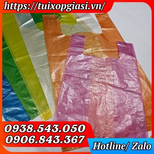 Túi bóng mỡ màu gai thường