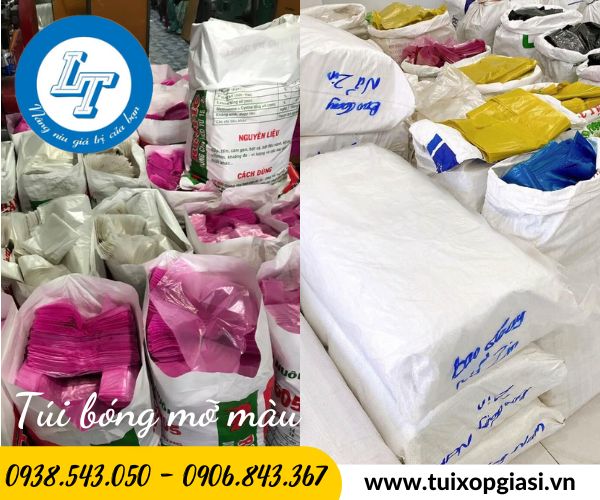 Túi bóng mỡ màu giá sỉ rẻ
