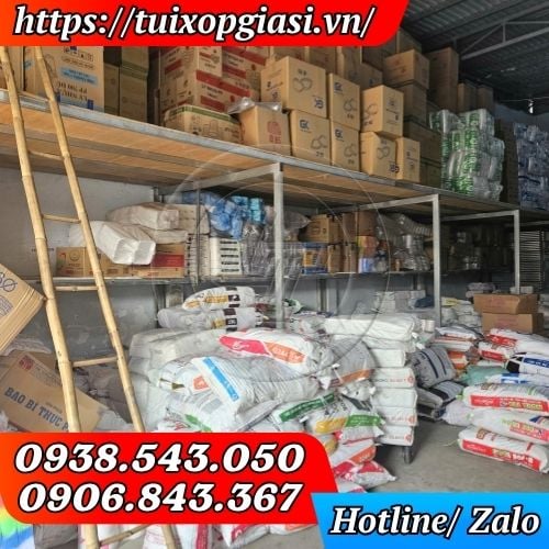 Kho túi bóng mỡ màu hàng chợ