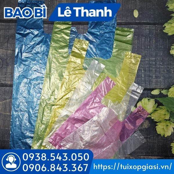 Túi bóng mỡ màu trơn thường Túi bóng mỡ màu trơn thường