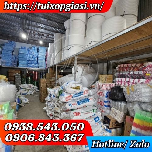 Kho túi bóng mỡ trắng thường loại trơn