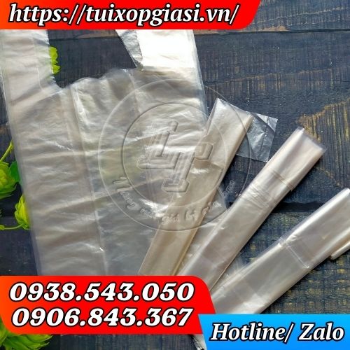 Túi bóng mỡ trắng thường loại trơn