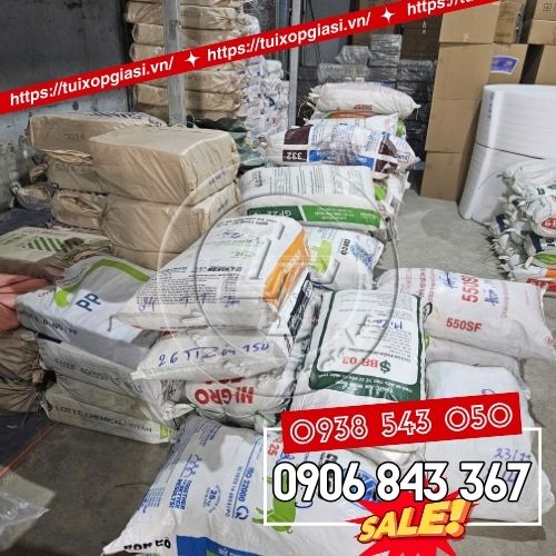 Túi bóng trắng đựng quần áo giặt ủi giá sỉ