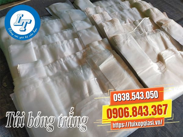 Túi bóng trắng giá rẻ hiện nay