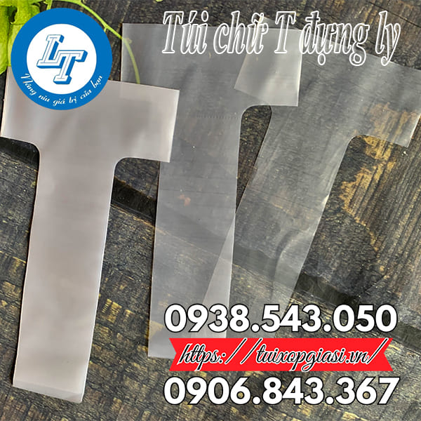 Túi chữ T đựng ly Túi chữ T đựng ly