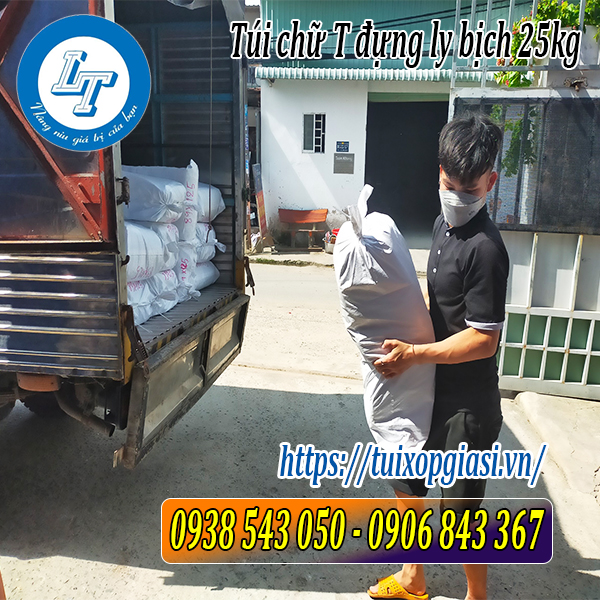 Túi chữ T đựng ly bịch 25kg giá rẻ toàn quốc
