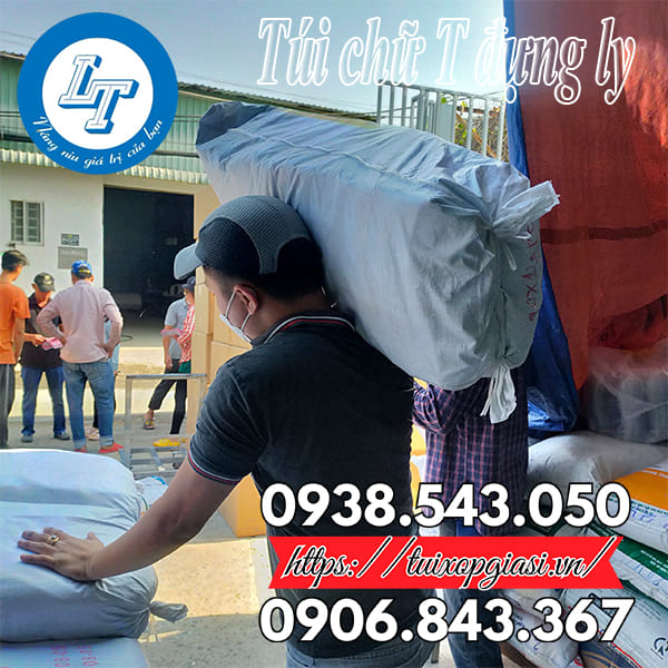 Túi chữ T đựng ly hàng sẵn kho giá rẻ