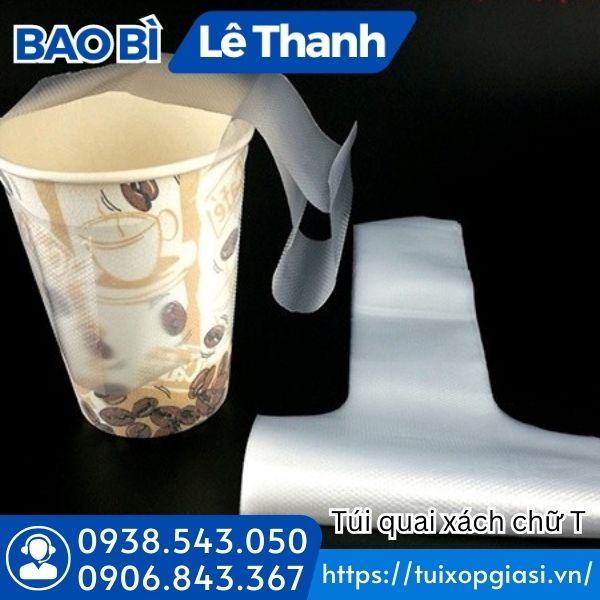 Túi chữ T ép đầu Túi chữ T ép đầu
