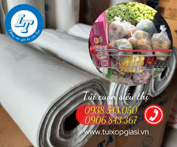 Túi cuộn siêu thị đựng thực phẩm