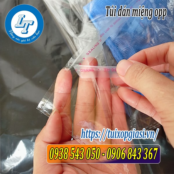 Túi dán miệng opp giá sỉ