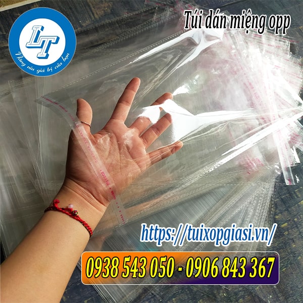 Túi dán miệng opp Túi dán miệng opp