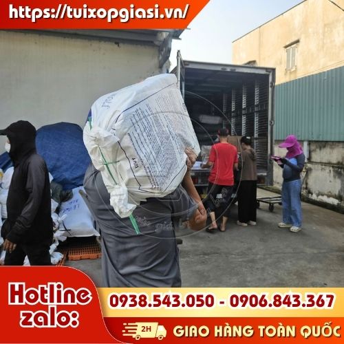 Lên túi đôi đựng ly cho khách sỉ