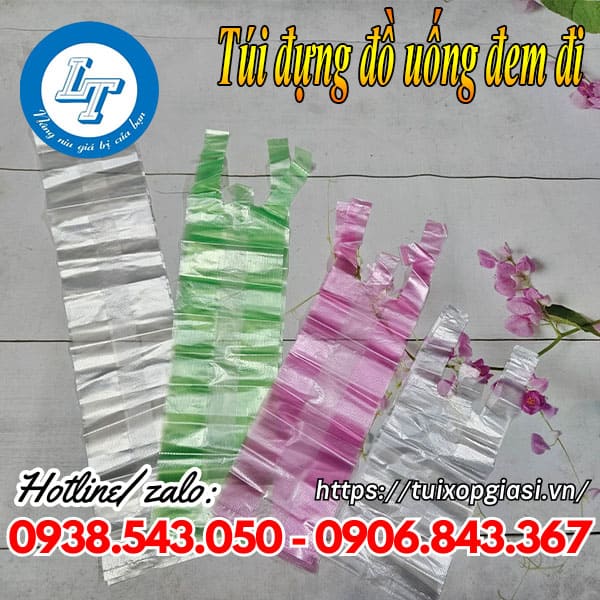 Túi đựng đồ uống đem đi giá rẻ