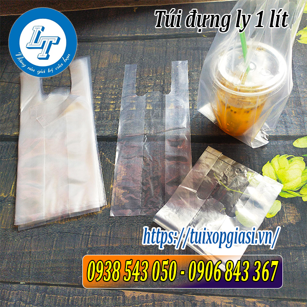 Túi đựng ly 1 lít giá sỉ rẻ nhất tphcm
