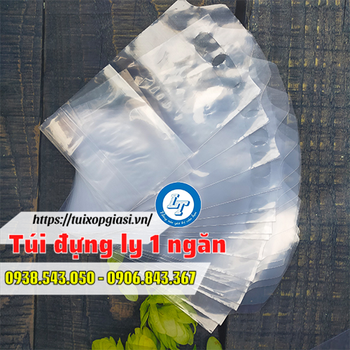 Túi đựng 1 ly ngăn giá sỉ rẻ hcm