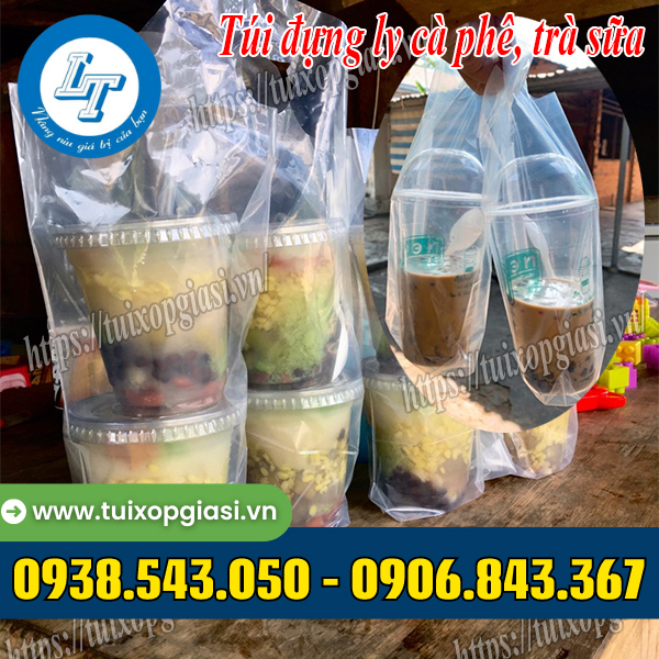 Túi đựng trà sữa đủ loại