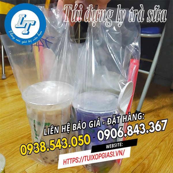 Túi đựng ly trà sữa Túi đựng ly trà sữa
