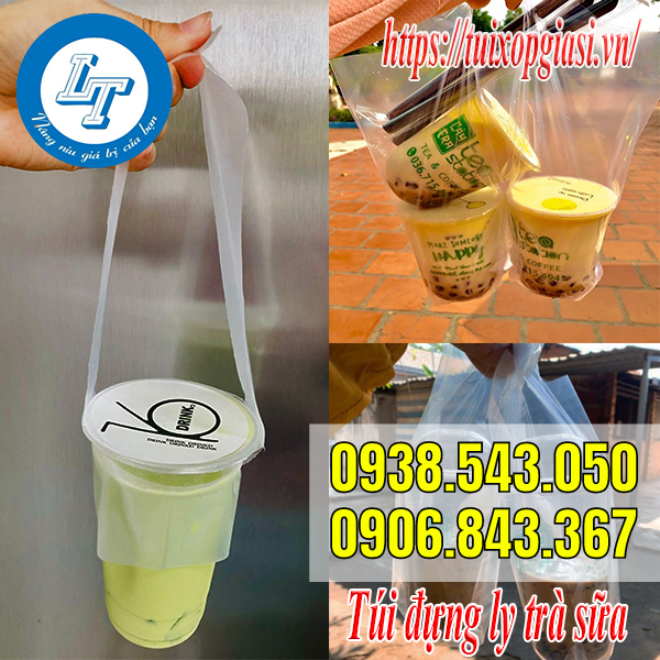 Túi đựng ly trà sữa mang đi