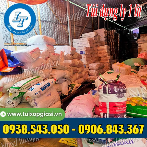 Túi đựng ly trà tắc, nước mía loại 1 lít giá rẻ