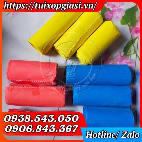 Túi đựng rác cuộn 3 màu đủ kích cỡ