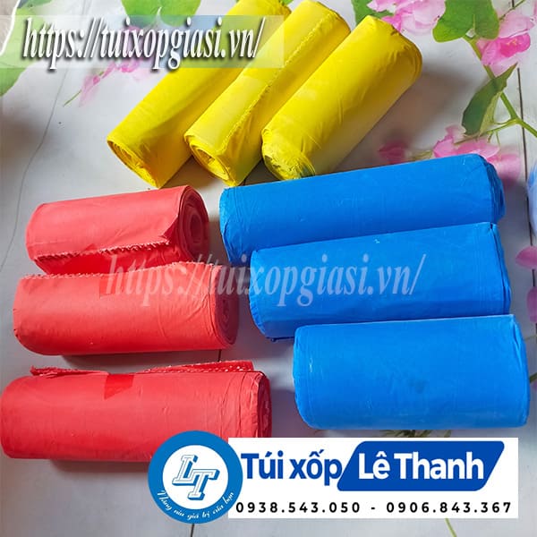 Túi đựng rác cuộn tiểu, trung, đại giá rẻ hcm