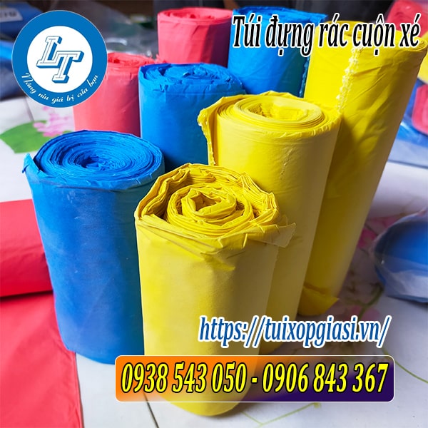 Túi đựng rác cuộn xé không lõi giá rẻ