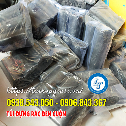 Túi đựng rác đen cuộn đủ kích cỡ giá rẻ