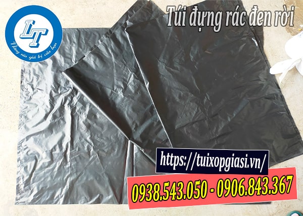 Túi đựng rác đen rời Túi đựng rác đen rời