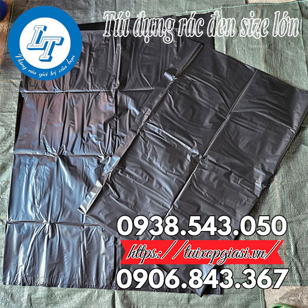 Túi đựng rác đen size lớn giá rẻ