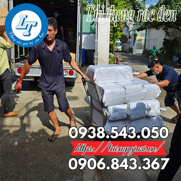 Túi đựng rác đen size lớn giá rẻ