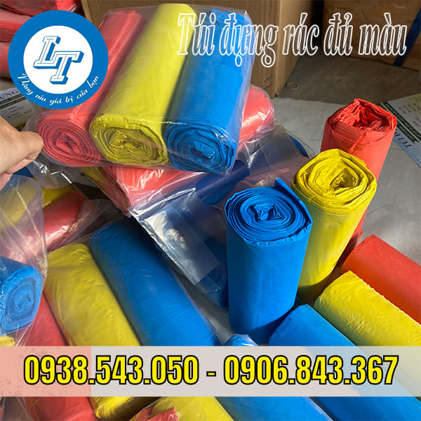 Túi đựng rác đủ màu đủ size Túi đựng rác đủ màu đủ size