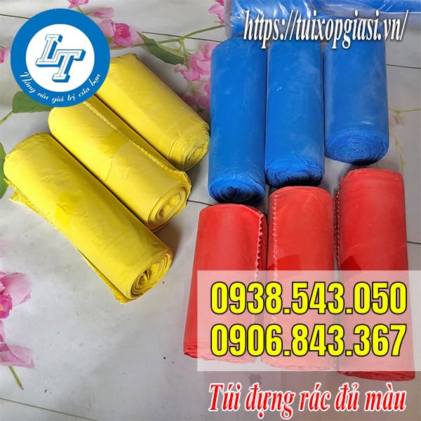Túi đựng rác đủ màu đủ size giá rẻ