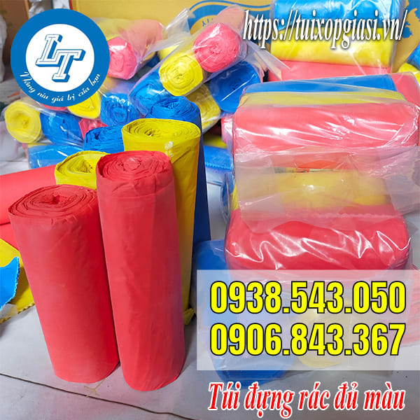 Túi đựng rác đủ màu đủ size giá rẻ