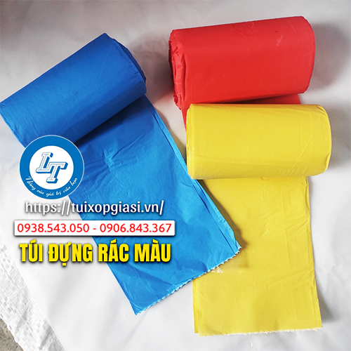 Túi đựng rác màu Túi đựng rác màu