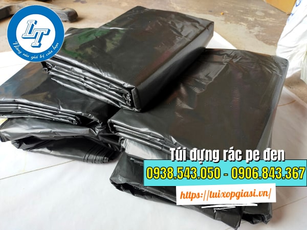 Túi đựng rác pe đen giá rẻ
