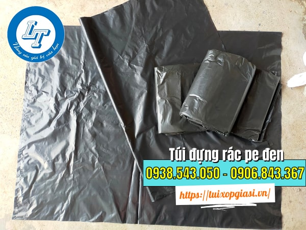 Túi đựng rác pe đen Túi đựng rác pe đen
