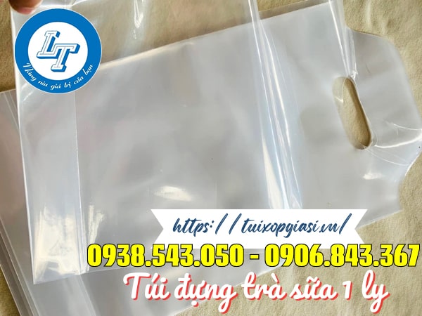 Túi đựng trà sữa 1 ly Túi đựng trà sữa 1 ly