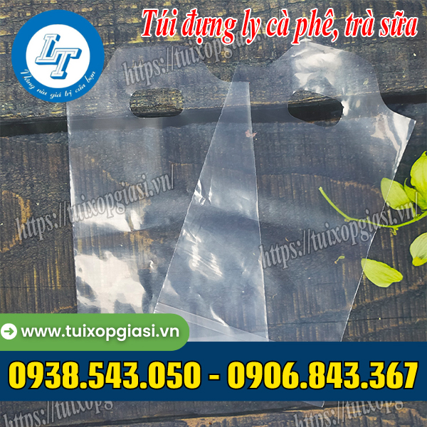 Túi đựng trà sữa 1 ly