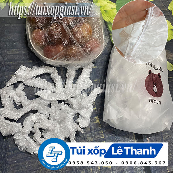 Túi gấu bọc thực phẩm sét 100 cái giá sỉ