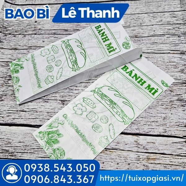 Túi giấy đựng bánh mì