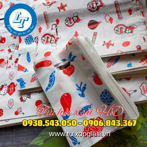 Túi hột xoài HD in hình đủ màu