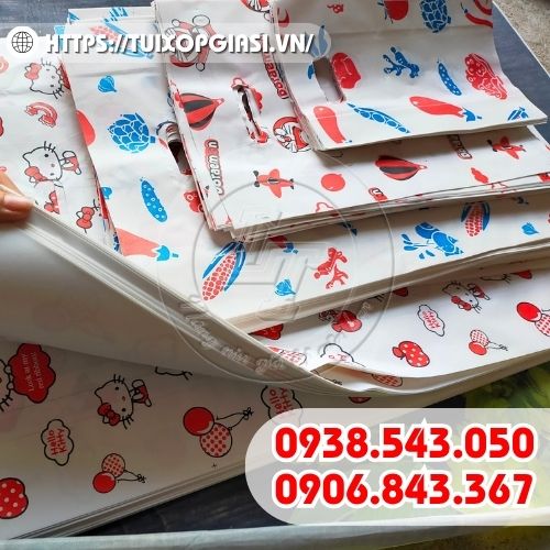 Túi hột xoài in hình sẵn đủ kích thước