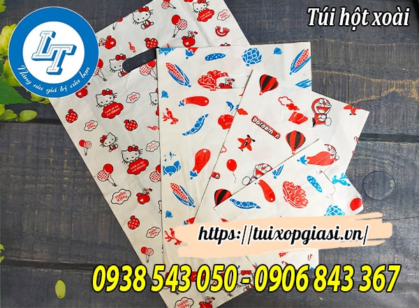 túi hột xoài in hình