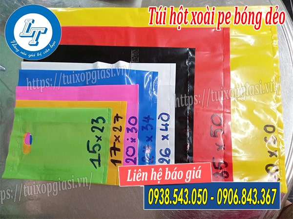 Túi hột xoài pe bóng dẻo Túi hột xoài pe bóng dẻo