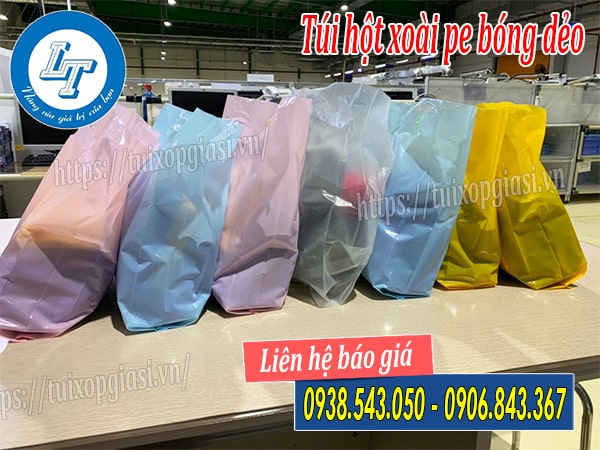 Túi hột xoài pe bóng dẻo đựng quần áo, trang sức