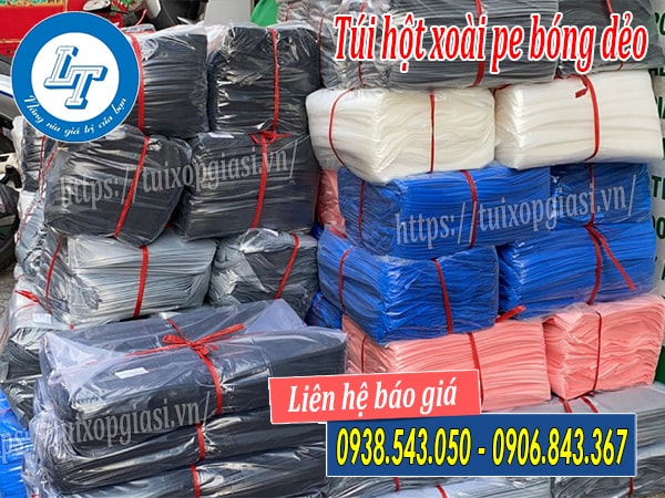 Túi hột xoài pe bóng dẻo giá rẻ nhất tphcm