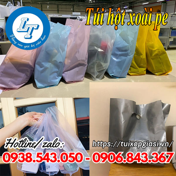 Túi hột xoài pe bóng đẹp giá rẻ