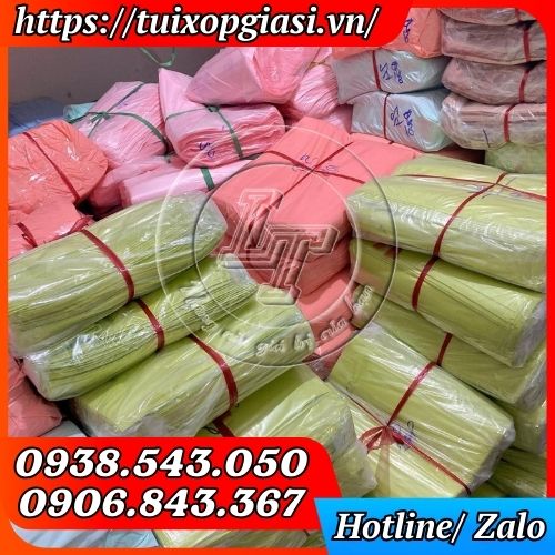 Túi hột xoài pe đủ màu