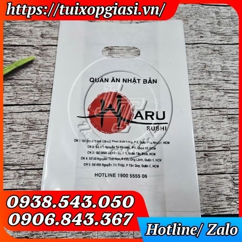 Túi hột xoài pe in